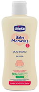 CHICCO Baby Moments Sensitive olej do kúpeľa 200 ml - Detský olej