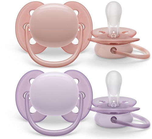 Philips AVENT Ultrasoft Premium Neutral 0–6 m dívka, 2  ks - Dudlík - Hlavní obrázek