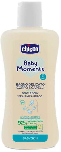 chicco Baby Moments Bagno Delicato Corpo e Capelli 0m+ 500 mL