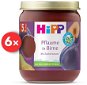 HiPP BIO SUPEROVOCE Hrušky a švestky od uk. 4.-6. měsíce, 6× 160 g - Baby Food
