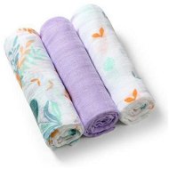BabyOno plenky bambusové - fialové 3 ks - Cloth Nappies