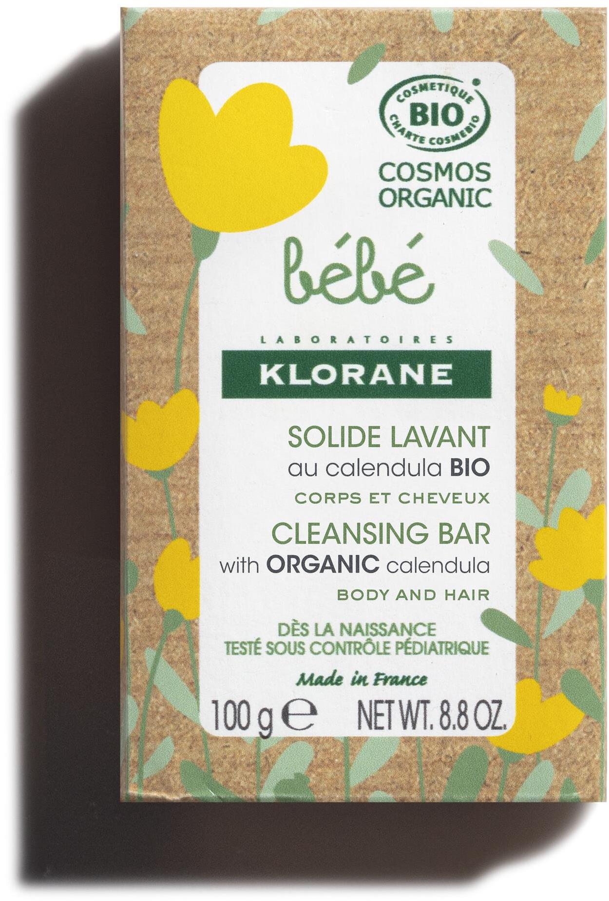 KLORANE Bébé Gyengéd szappan bio körömvirággal 100 g