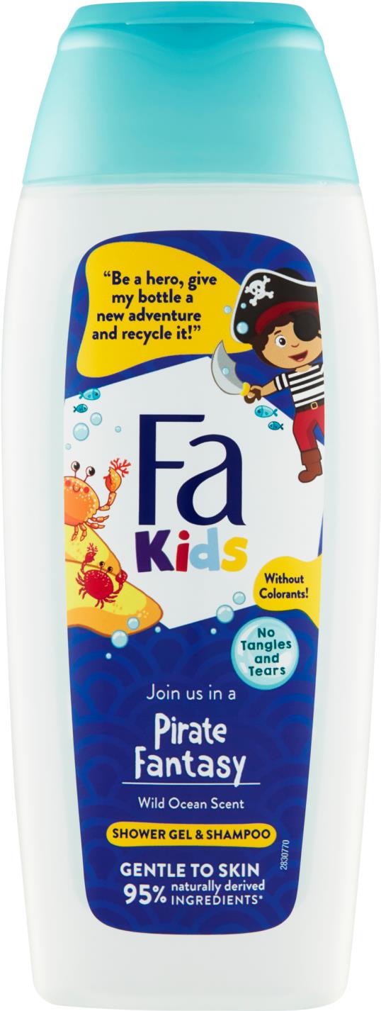 FA Kids Pirate tusfürdő és sampon gyerekeknek 400 ml
