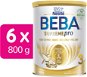 BEBA SUPREMEpro 3, 6 HMO, 6× 800 g - Dojčenské mlieko
