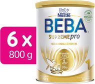 BEBA SUPREMEpro 1, 6 HMO, 6× 800 g - Baby Formula