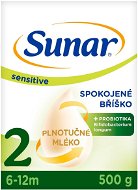 Sunar Sensitive 2 pokračovacie dojčenské mlieko, 500 g - Dojčenské mlieko