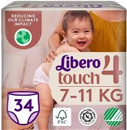 Libero Touch 4 (34 ks) 7 – 11 kg - Plienkové nohavičky