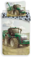 Jerry Fabrics Tractor Green 140×200 cm - Children's Bedding