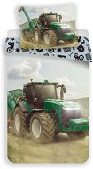 Jerry Fabrics Tractor Green 140×200 cm - Children's Bedding