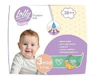 LOLLY BABY Premium soft veľkosť 3 (38 ks) - Jednorazové plienky
