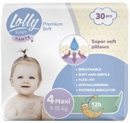 LOLLY BABY Pants Premium soft Maxi 4-es méret (30 db) - Eldobható pelenka