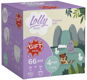 LOLLY BABY Súprava Premium soft veľkosť 4 (66 ks) - Jednorazové plienky