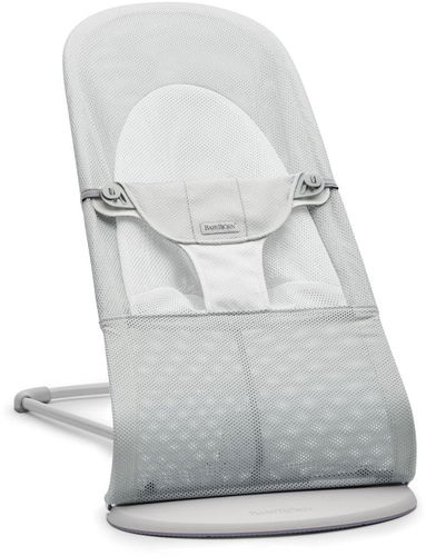 Babybjörn Balance SOFT Silver white Mesh, světlá konstrukce - Dětské lehátko - Hlavní obrázek