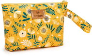 T-TOMI Small Baggie Mustard flowers - Case for Personal Items