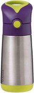B. Box Drinking thermos with straw 350 ml - purple / green - Children's Thermos