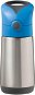 B. Box Drinking thermos with straw 350 ml - blue/grey - Children's Thermos