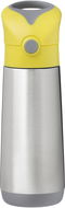 B. Box Drinking thermos with straw 500 ml - yellow/grey - Children's Thermos