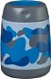 B. Box Food thermos mini - blue camouflage - Children's Thermos