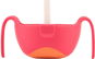 B. Box Bowl with straw XL - pink - Children's Bowl