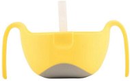 B. Box Bowl with straw XL - yellow - Children's Bowl
