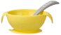 B. Box Silicone bowl with spoon - yellow - Children's Bowl