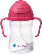 B. Box Mug with straw - raspberry 240 ml - Baby cup