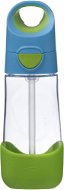 B. Box Drinking bottle with straw 450 ml - blue/green - Children's Water Bottle