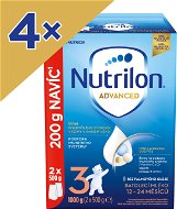 Nutrilon 3 Advanced dojčenské mlieko 4× 1 kg, 12+ - Dojčenské mlieko