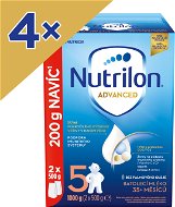 Nutrilon 5 Advanced dojčenské mlieko 4× 1 kg, 35+ - Dojčenské mlieko
