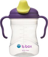 B.Box Itatófejes pohár lila 4m+ - Tanulópohár