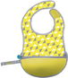 B. Box Travel bib with spoon - yellow - Bib