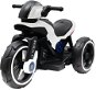 BABY MIX dětská elektrická motorka Police bílá - Dětská elektrická motorka