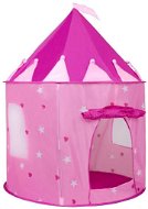 BABY MIX dětský stan hrad růžový - Dětský stan
