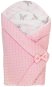 Bomimi Quick wrap reversible minky butterflies pink - Swaddle Blanket