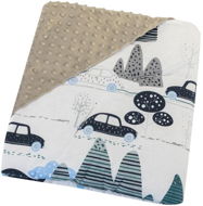 Swaddle Blanket Bomimi Car seat wrap blanket car blue - Zavinovačka