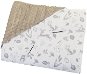 Bomimi Wrap blanket for car seat forest animals grey - Swaddle Blanket