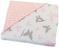 Bomimi Wrap blanket for car seat butterflies pink - Swaddle Blanket