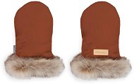 Carefree gloves with cinnamon fur - Pushchair Gloves