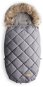 Carefree fur sack 100 cm gray - Stroller Footmuff