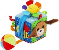 BABY MIX, interaktívna hračka kocka, psík - Hračka pre najmenších