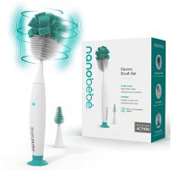 Nanobébé Bottle and Soother Brush 2in1 - Brush for cleaning feeding bottles