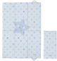 Ceba Baby Travel mat 60×40 cm - Stars blue - Changing Pad