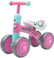 BABY MIX detské odrážadlo Baby Bike ružové - Odrážadlo
