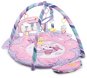 BABY MIX Play blanket with piano airplane pink - Play Pad