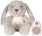 FLOW Toy with heartbeat Milo the Bunny Grey - Baby Sleeping Toy