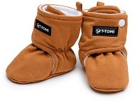 (OVERSIZE) T-TOMI Cappuccino Cognac - Slippers