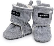 T-TOMI Cappy Grey (0-3 months) WARM - Slippers