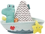 Baby Fehn Splash & Play Kúpacia loď maňásek na prsty - Hračka do vody