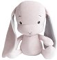 EFFIKI Králik Effik Pink Sivé uši 35 cm - Plyšová hračka