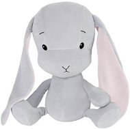 EFFIKI Rabbit Effik Grey Pink Ears 35cm - Soft Toy
